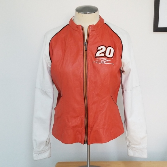 Wilson Leather Chase Authentics Jackets & Blazers - Tony Stewart Nascar leather jacket